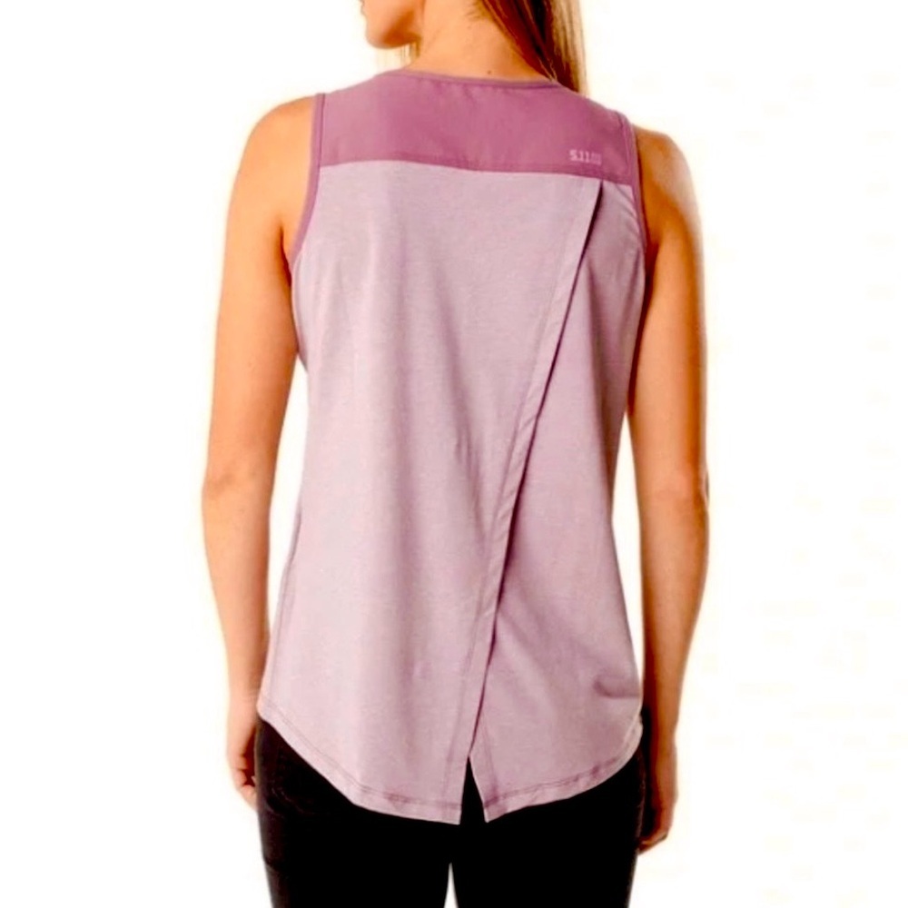 5.11 Tactical Pink and Maroon Tank Top - Picture 9 of 16